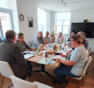 Mitglieder zur Mitgliederversammlung 2022 in Bamberg